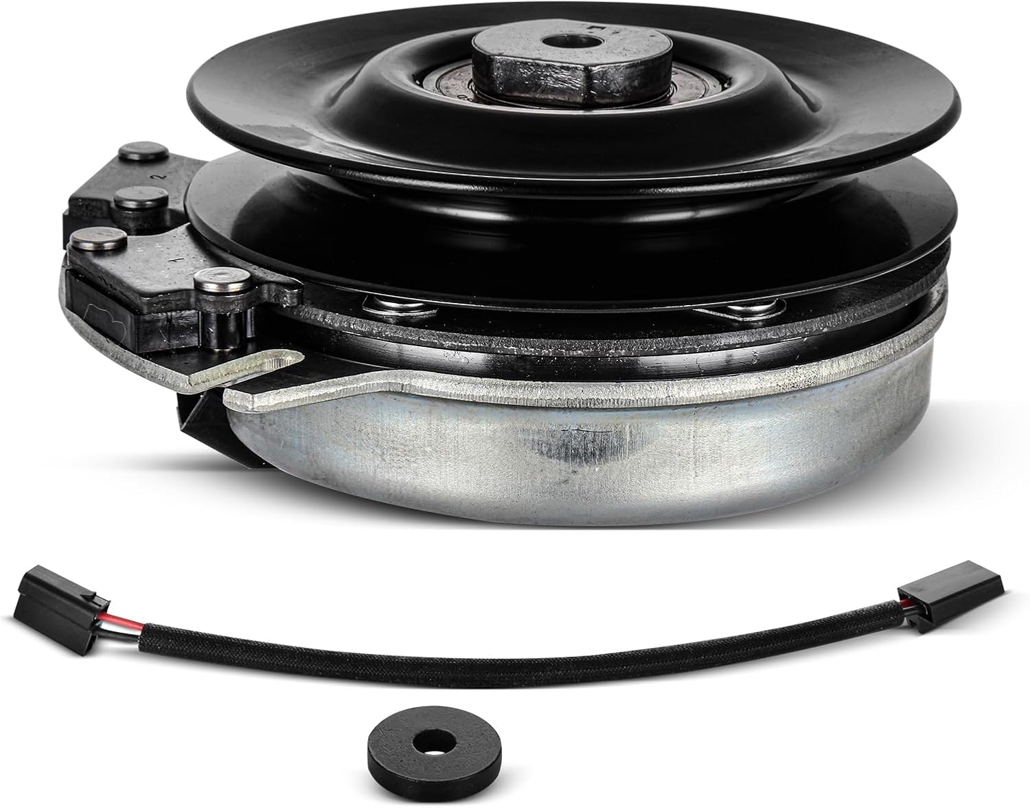 SCITOO Electric Lawnmower, PTO Clutch Fit for John Deere, for Everride, for Landoll, for Lesco: GDA10017 / for Great Dane: D38155, GDA10017 / for Rotary: 12658 / for Warner: 5219-4