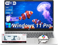HP 15.6' Touchscreen Laptop 2026, 13th Gen Intel i3-1315U(Up to 4.5GHz), 15.6 inch Anti-Glare Display, 16GB RAM + 512GB SSD, Win 11 Pro, Wi-Fi 6, AI Copilot for Business & School, Patented KB Kit