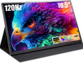 18.5 Inch Large Portable Monitor for Laptop, 120Hz IPS FHD 1080P USB-C HDMI Display with Sleeve Case VESA Mountable, 100% sRGB, Ultra-Slim Second Screen for PC/PS5/Switch – Built-in Speaker