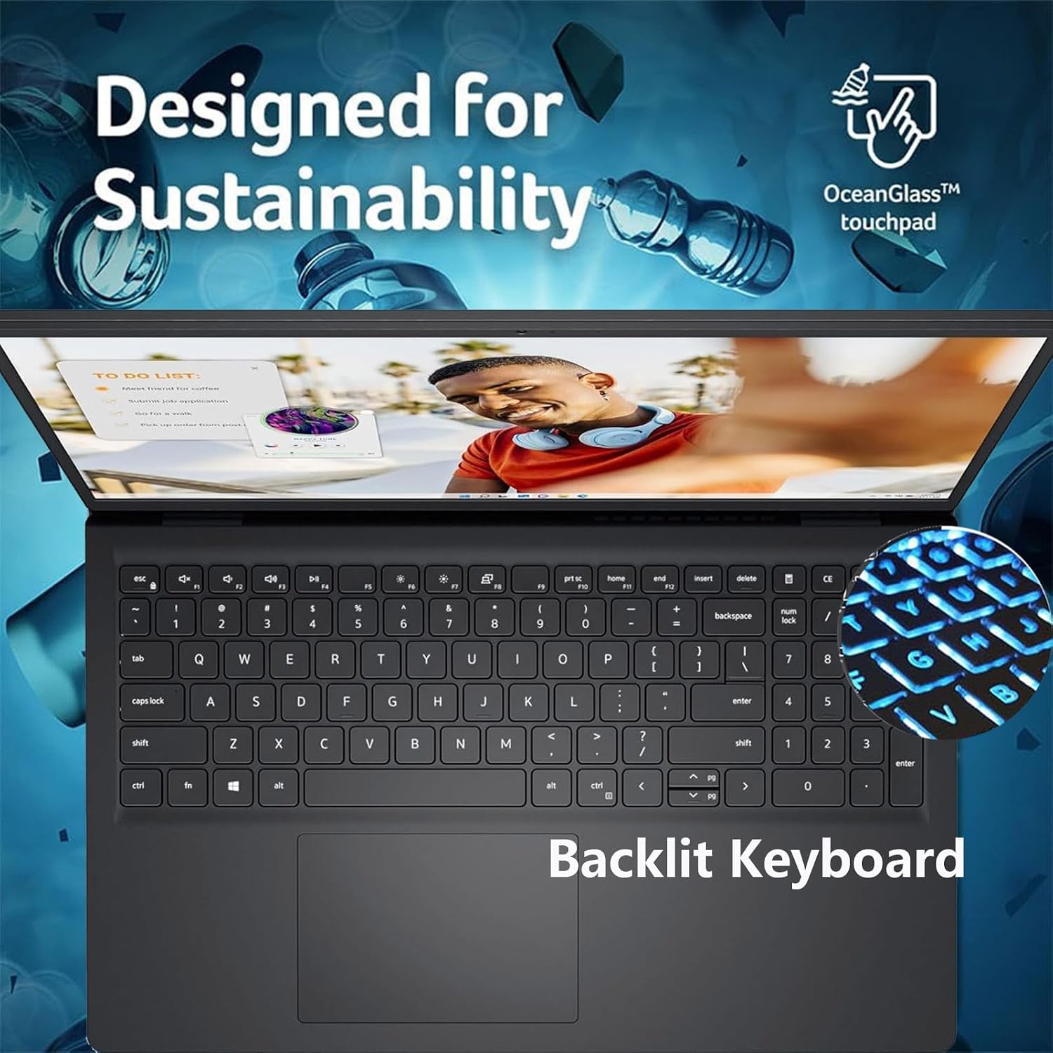 Dell 16 Touchscreen Laptop- AMD Ryzen 7 250 Beat Intel Ultra 7-16' FHD+ Touch- AI PC Copilot Key- 32GB RAM| 1TB SSD -Win 11 Office 365- Backlit KB- 1080p Webcam- Business College Computer Portatil