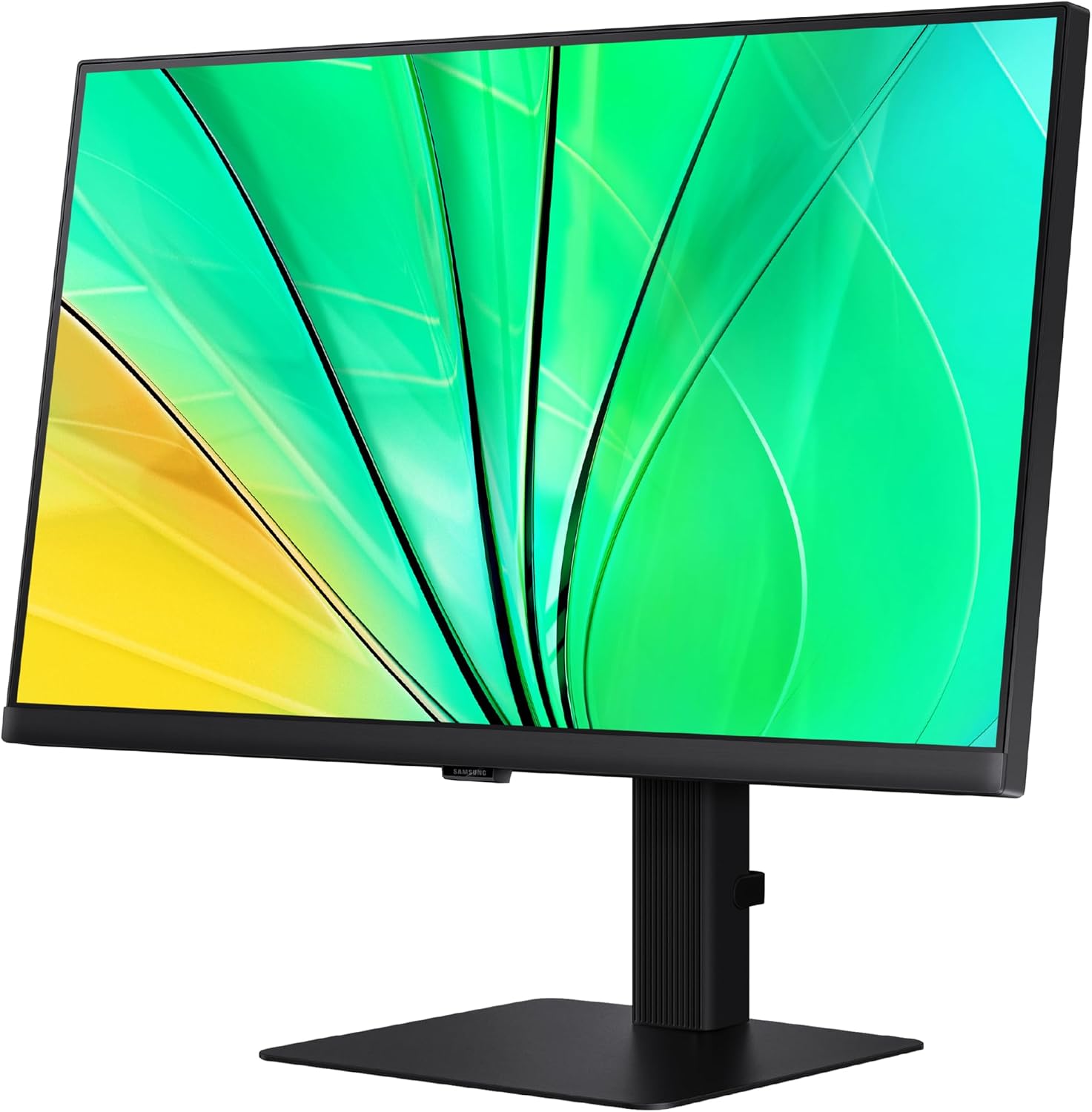 SAMSUNG 24' ViewFinity S6 (S60D) Series QHD High Resolution Computer Monitor, 100Hz, HDR10, Multiple Ports w/ HDMI, DisplayPort, USB-A, Easy Setup, Height Adjustable Stand, LS24D606EANXZA, 2024