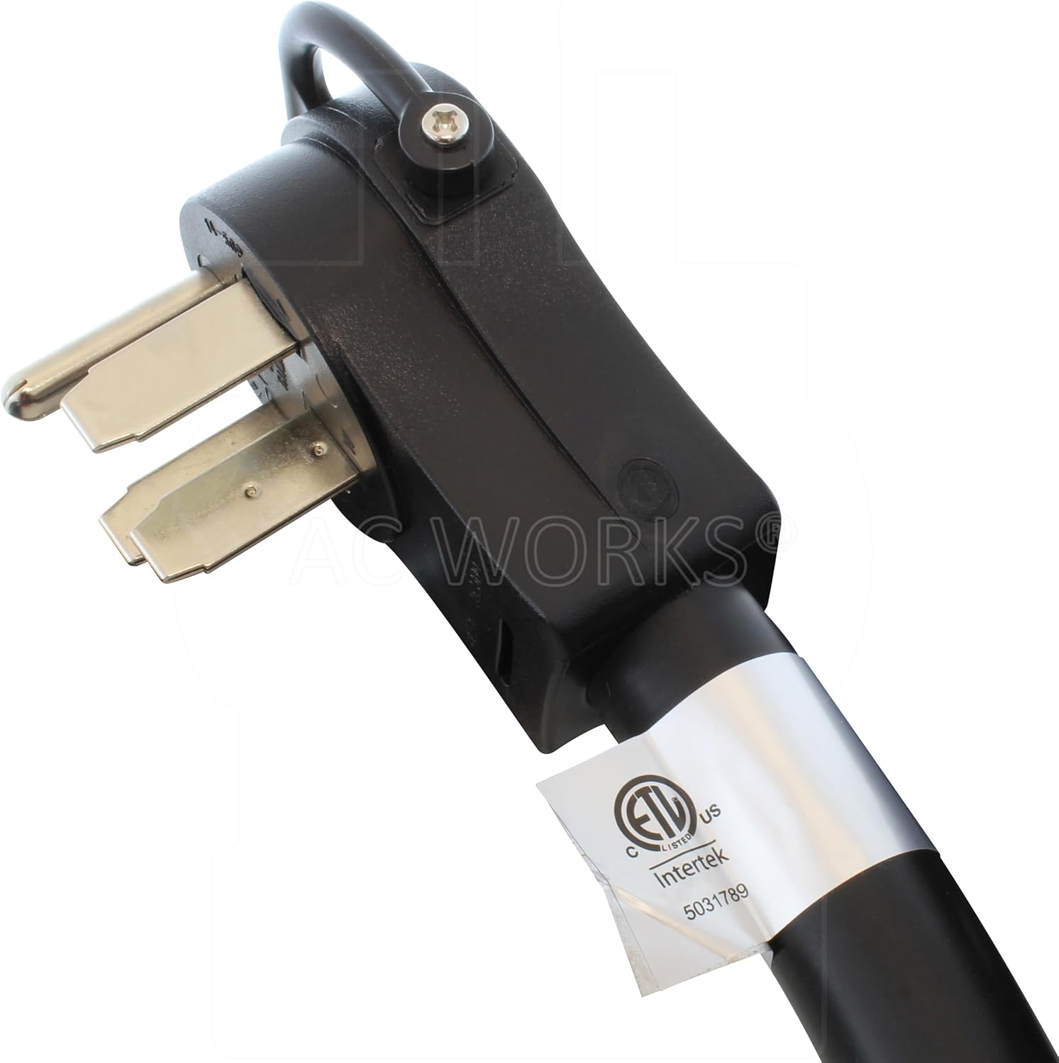 AC WORKS [TE1450] 50A Generator Transfer Switch Power Cord with Power Indicator (Length in 20FT)
