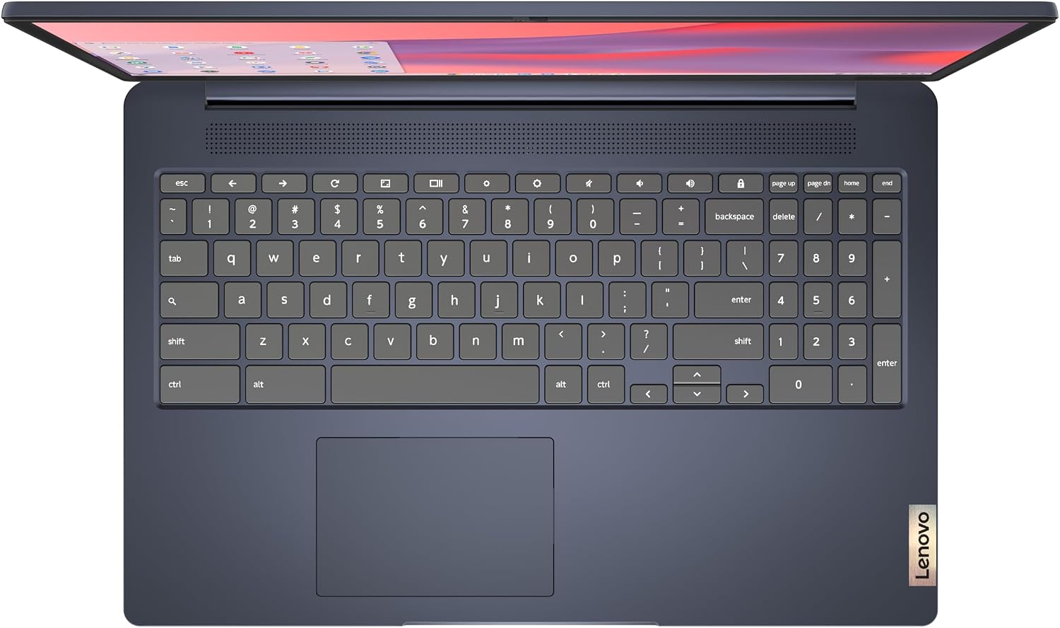 Lenovo IdeaPad 3i Chromebook, 15.6' FHD Display, Intel Celeron N4500, 8GB RAM, 64GB eMMC, 1920x1080 px, 720p Camera, Chrome OS, Abyss Blue