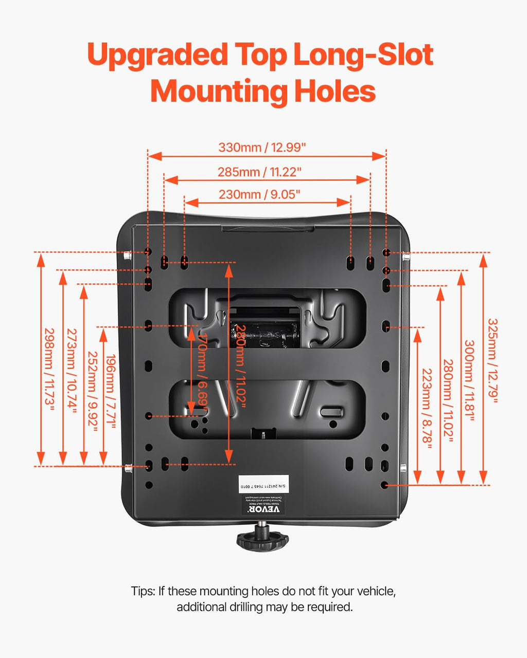 VEVOR Seat Suspension Kit Without Seat Slider Track, Universal Air Ride Seat Suspension for Zero Turn Lawn Mower, with Dustcover, Tractor Seat Suspension ‎Kit for Forklift, Bulldozers