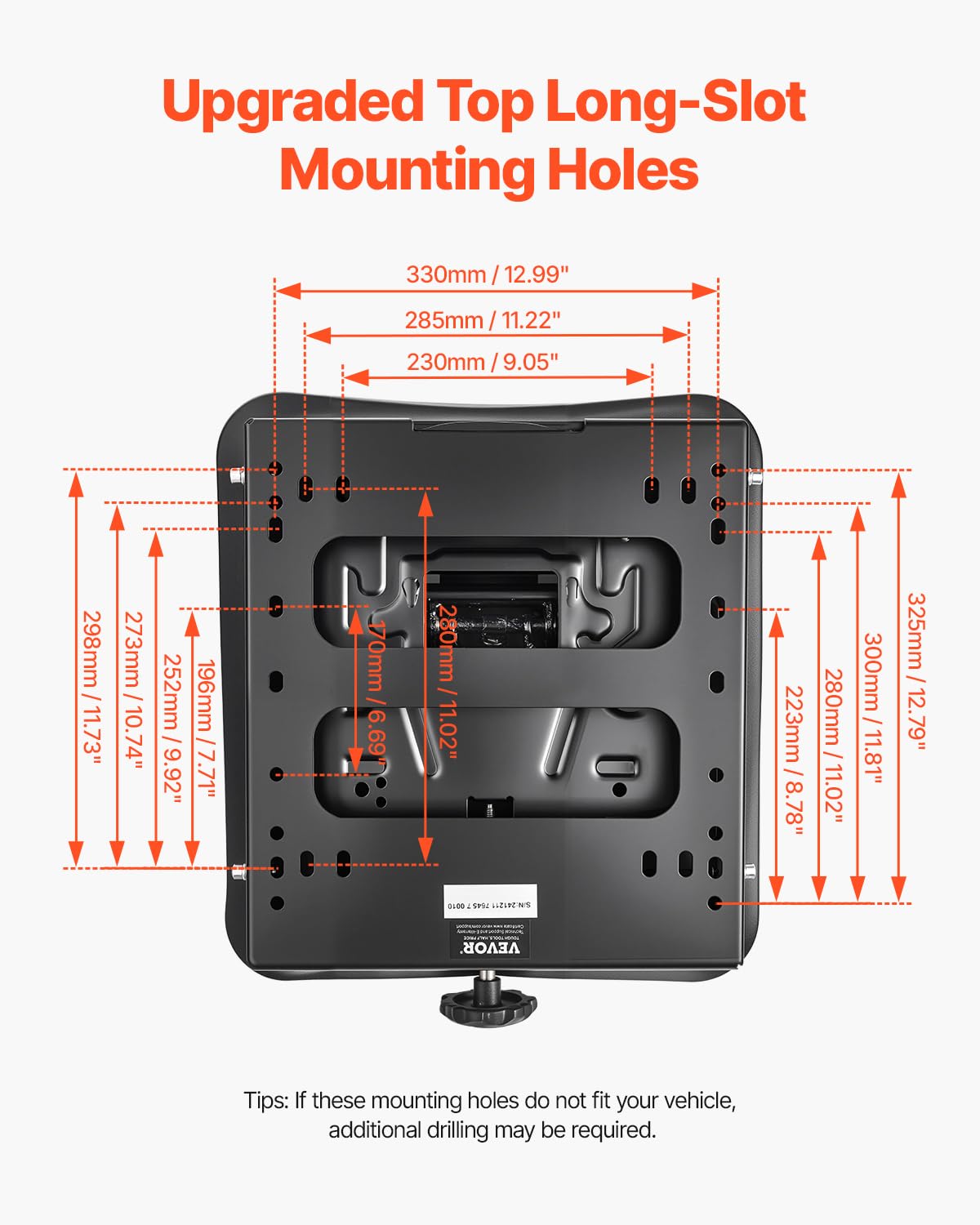 VEVOR Seat Suspension Kit Without Seat Slider Track, Universal Air Ride Seat Suspension for Zero Turn Lawn Mower, with Dustcover, Tractor Seat Suspension ‎Kit for Forklift, Bulldozers