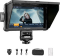 VILTROX 5.5 Inch 1200nits 4Kp30 HDMI Video Field Monitor, 10bit HDR Daylight Viewable 1920 x 1080 Portable Monitor Recorder, Hot Shoe Mount, Battery, Sunshine Hood