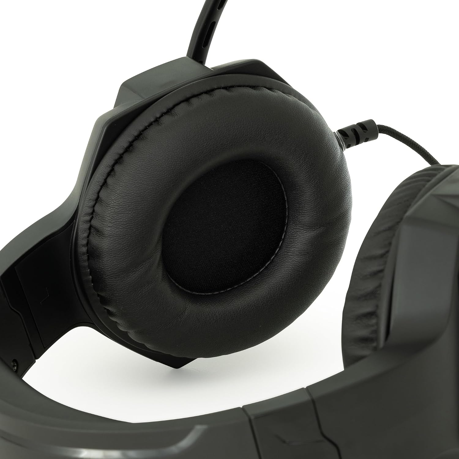 Egghead Skylab Gaming & Multimedia Headset with Inline Volume Control, Mic Mute, 6.5-Foot Braided Cord, Memory Foam Leatherette Cushions, and Omni-Directional Mic, Pack of 10
