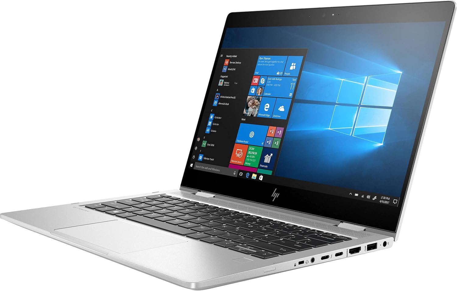 HP 13.3' EliteBook x360 830 G6 2-in-1 Touchscreen Laptop, Intel Core i5-8365U, 16GB RAM, 256GB SSD, 5PE06AV (Renewed)