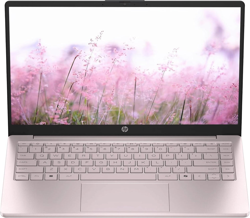 HP Portable 13.8' HD IPS Laptop, Intel Celeron N Processor Up to 2.78GHz, 4GB DDR4, 128GB SSD, HDMI, Webcam, Bluetooth, Windows 11, Pastel Pink(Renewed)