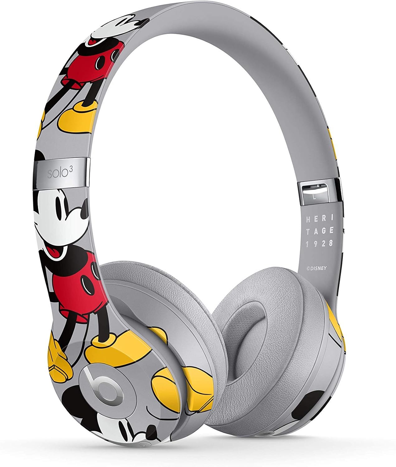 Beats Solo3 Wireless Headphones - Mickeys 90th Anniversary Edition (Renewed)