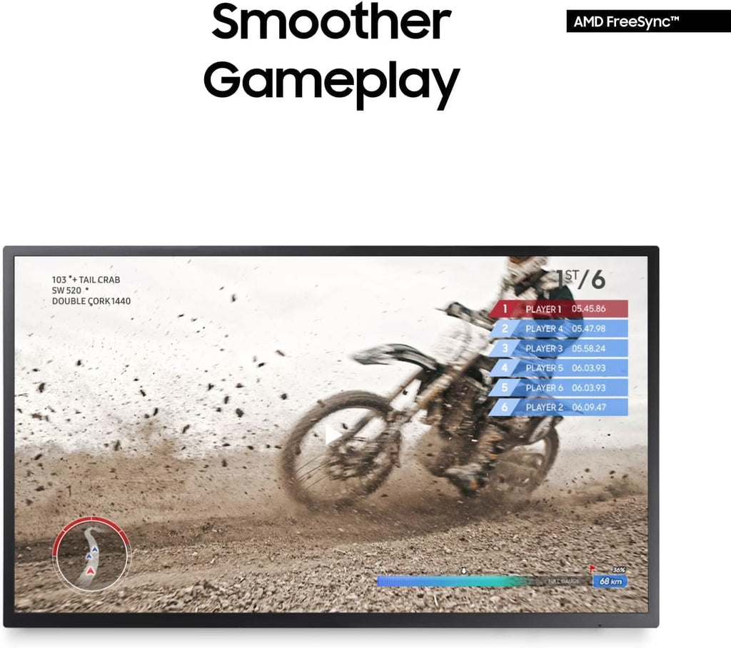 Samsung 32 Inch 4K Monitor(3840x2160), 60Hz, 4ms, AMD FreeSync, Eye Saver, HDMI/Display Port, Flicker Free Mode, with HDMI Cable