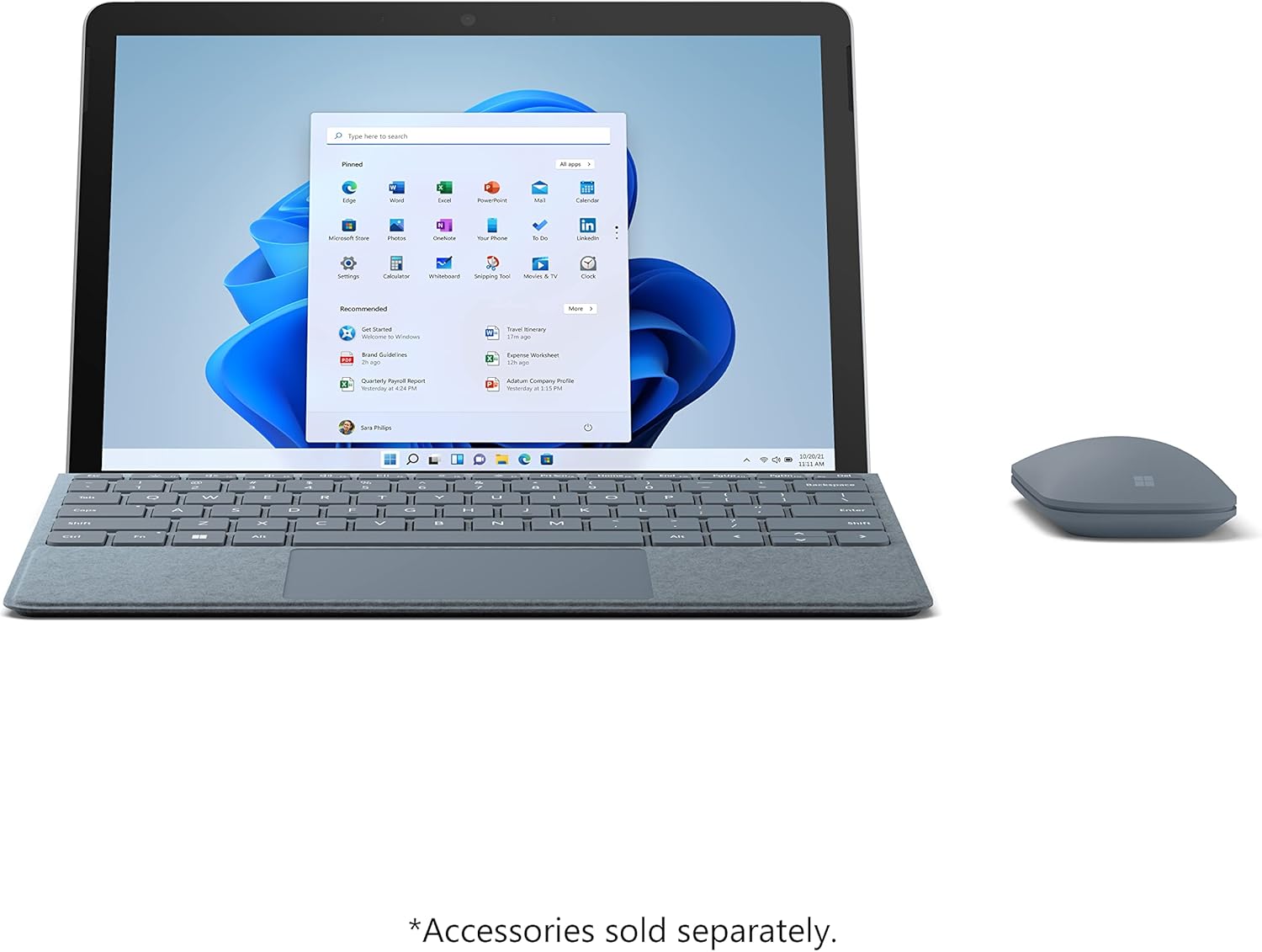Microsoft Surface Go 2 Touch-Screen 8GB RAM 128GB Storage MHM-00001 (Renewed)