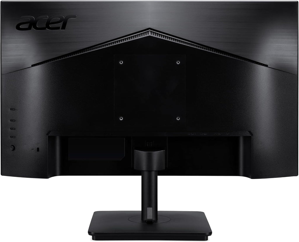 acer 27' FHD IPS Monitor with 4ms Response Time, Anti Glare, VESA Mount (100mm), VGA, HDMI & DKZ USB Port Expander, Black Color