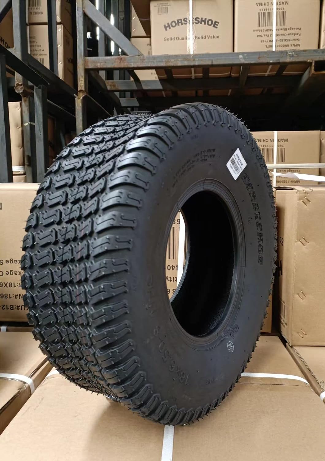 2 NEW HORSESHOE 22x11.00-10 6Ply Turf Trac Pattern for Ridding Lawn Mower Garden Tractor Tires Tubeless 22x11-10 T198 22110010