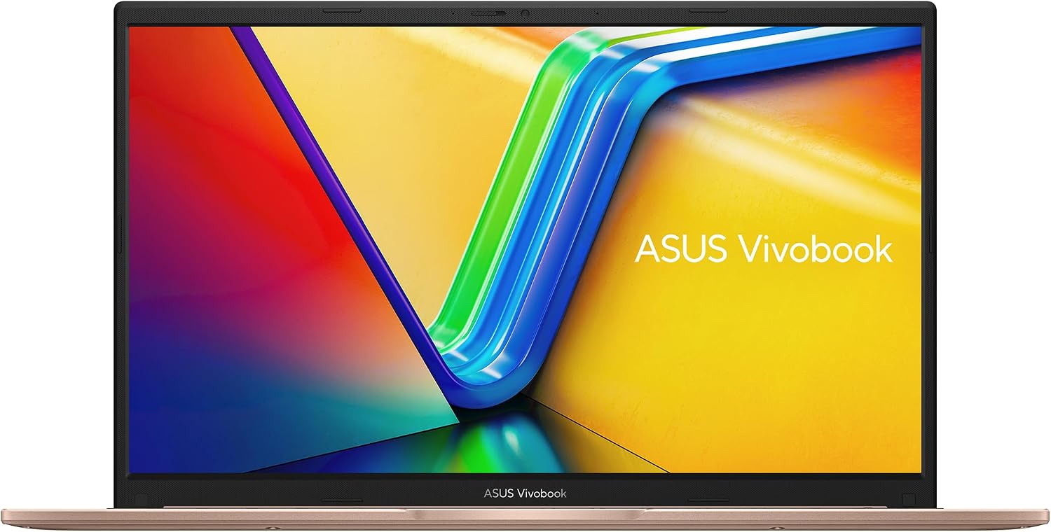 ASUS Vivobook 15 Laptop, 15.6' FHD Touch Display, Intel Core i5-1334U, Intel Iris Xe Graphics, 16GB Memory, 512GB SSD, Champagne, F1504VA-AB56-PK