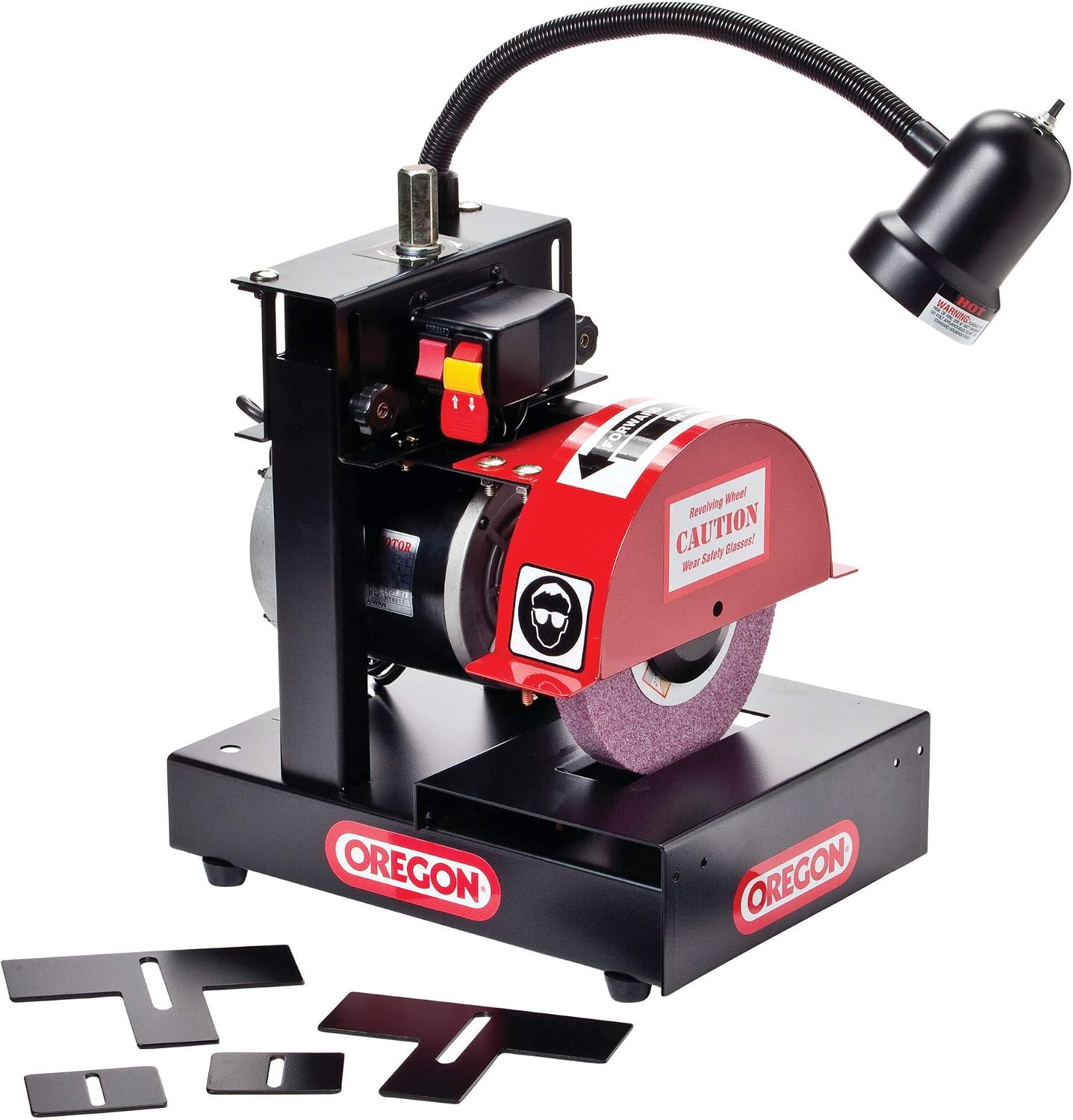 Oregon Professional Lawn Mower Blade Sharpener & Blade Grinder, Heavy Duty, 1/2 HP Motor, Adjustable (88-023)