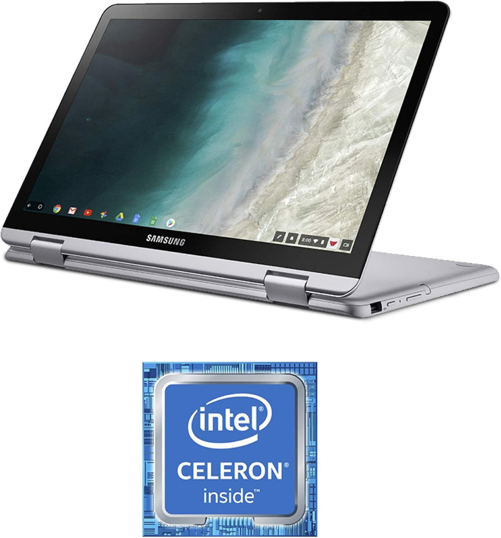Samsung Chromebook Plus V2 2-in-1 Laptop- 4GB RAM, 64GB eMMC, 13MP Camera, Chrome OS, 12.2', 16:10 Aspect Ratio- XE520QAB-K03US Light Titan