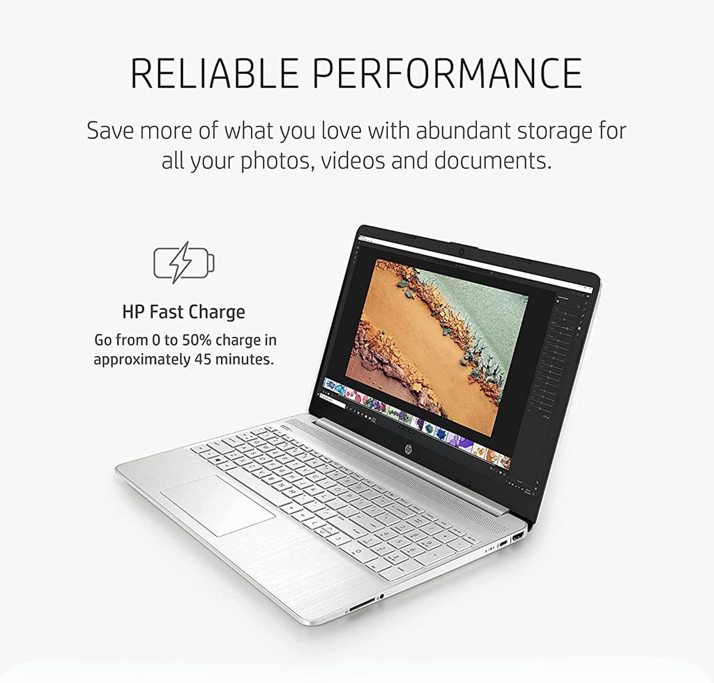 HP Pavilion 15.6' HD Touchscreen Anti-Glare Laptop, 16GB RAM, 256GB SSD Storage, Intel Core Processor up to 4.1GHz, Up to 11 Hours Long Battery Life, Type-C, HDMI, Windows 11 Home, Silver