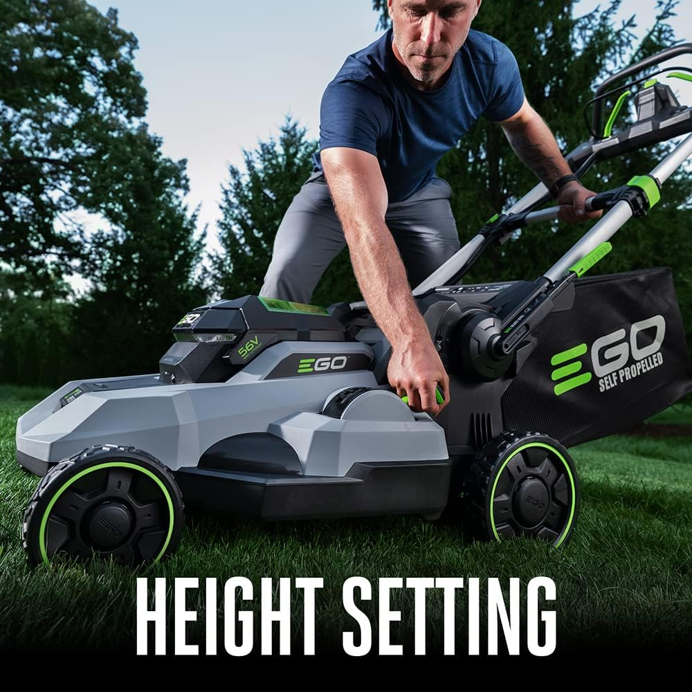 EGO POWER+ Electric Lawn Mower, Self-Propelled Cordless, 21' Deck, Battery and Charger Not Included - LM2110SP