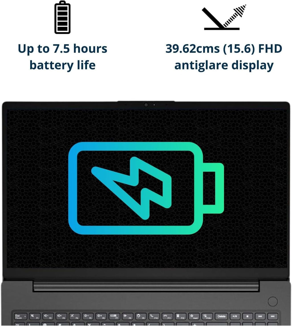 Lenovo V15 Laptop, 15.6' FHD Display, AMD Ryzen 5 5500U Hexa-core Processor (Beat Intel i7-1065G7), 16GB RAM, 512GB SSD, HDMI, RJ45, Numeric Keypad, Wi-Fi, Windows 11 Pro, Black