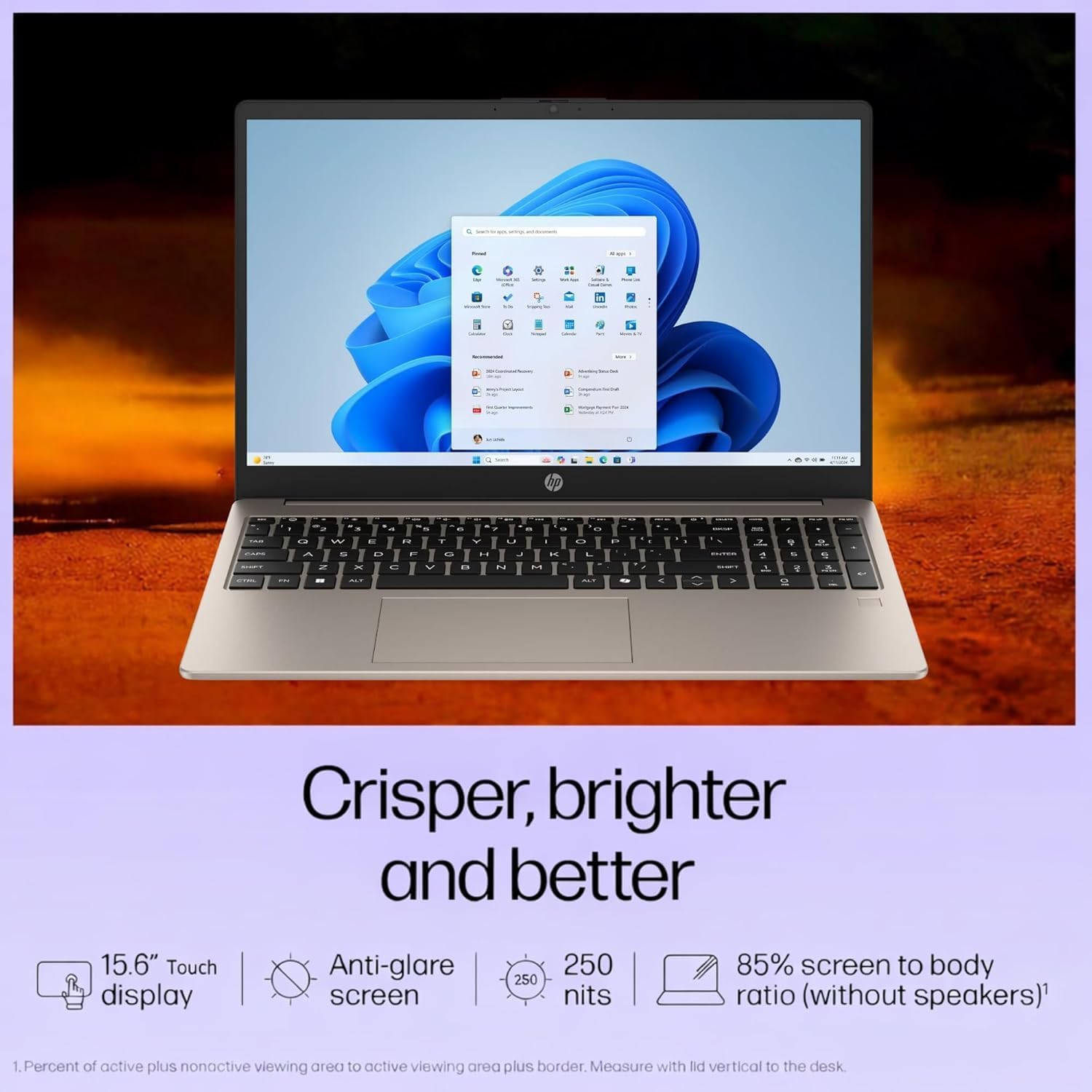 HP 15.6' FHD Touchscreen Business Laptop, Intel 8-Core i3 Processor (Beat i5-1155G7), 8GB RAM, 512GB SSD, Essential Home & Student PC, Windows 11 w/o Mouse