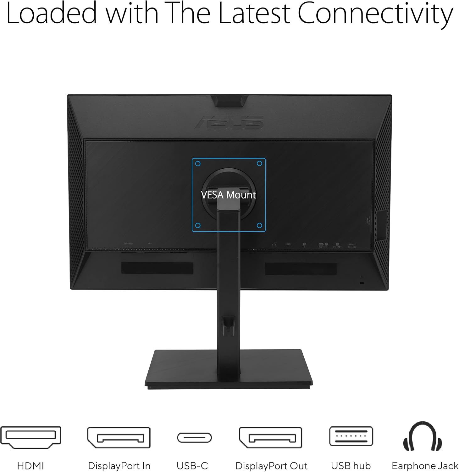 ASUS 24' 1080P Multi-Touch Monitor (BE24ECSBT) - Full HD, IPS, 10-Point Touch, IPS, Eye Care, USB-C with Power Delivery, HDMI, DisplayPort Daisy Chain, Height Adjustable, VESA Wall Mountable