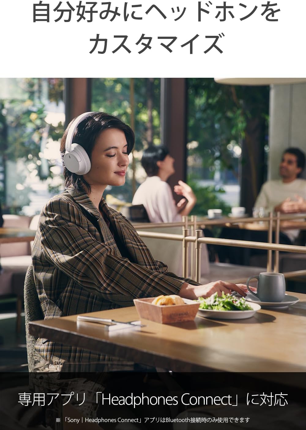 Sony WH-CH720NL Noise Canceling Wireless Bluetooth Headphones - Built-in Microphone - up to 35 Hours Battery Life and Quick Charge - Navy Blue
