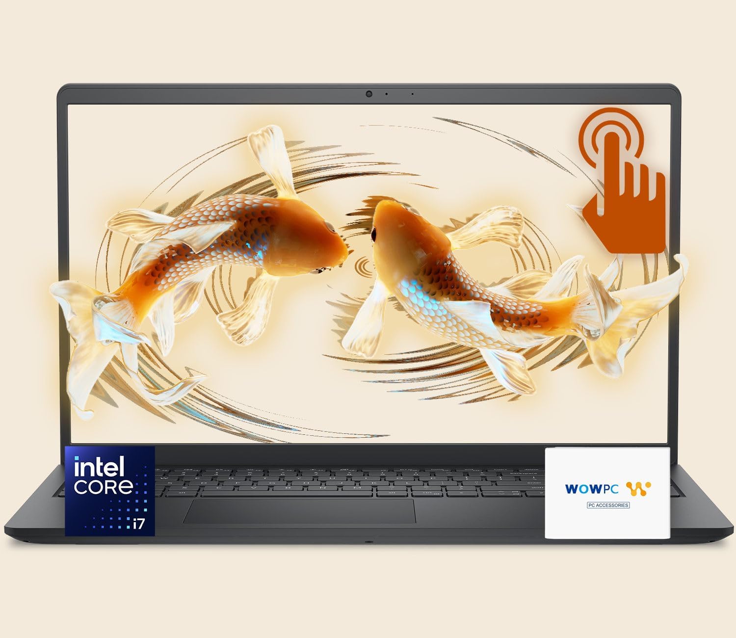 Dell 15 Touchscreen Laptop | 64GB RAM 1TB SSD PCIe | Intel Core i7-1355U (10C/12T/Up to 5GHz) | 15.6' FHD (1920 x 1080p) Display | Windows 11 | Backlit Keyboard | w/WOWPC Recovery USB