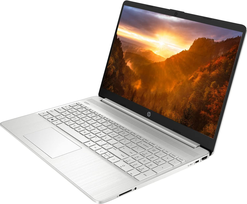 HP 15 Notebook Laptop, 15.6' Full HD Display, Intel Core i5-1135G7 Processor, 16GB DDR4 RAM, 512GB PCIe SSD, USB Type-C, Webcam, Wi-Fi, Windows 11 Home, Silver