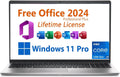 Dell Inspiron Business Laptop,15.6-inch FHD,Intel Core i7-1355U, 32GB RAM, 2TB SSD,with Free Lifetime Office 2024 &Win 11 Pro, Backlit Keyboard, Intel Iris Xe Graphics, Platinum Silver