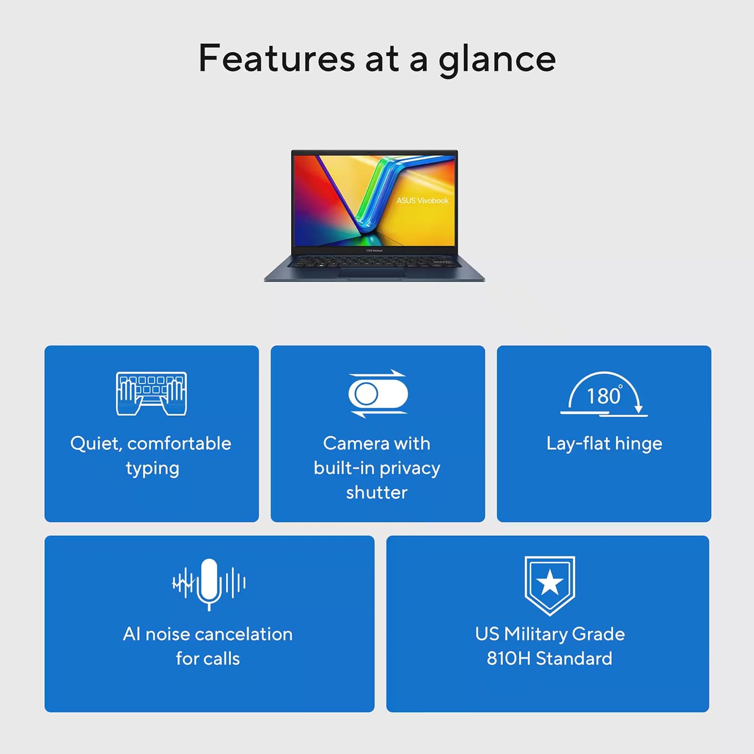 ASUS Vivobook Laptop 2025 Ultra Portable Business Computer, 14' FHD Display, 16GB RAM, 1TB Storage (512GB SSD + 500GB Ext), 6-Core Intel i3-1315U, MarxsolAccessory, Win 11 Pro, Lifetime Office 2024