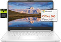 HP 14' Ultral Light Laptop for Students and Business, Intel Quad-Core N4120, 8GB RAM, 128GB Storage(64GB eMMC+64GB Ghost Manta SD Card), 1 Year Office 365, Webcam, HDMI, WiFi, USB-A&C, Win 11 S