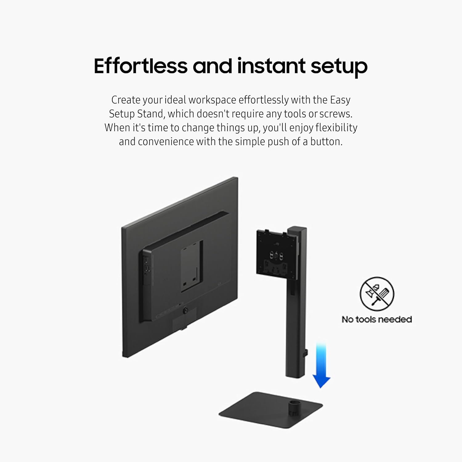 SAMSUNG 24' ViewFinity S6 (S60D) Series QHD High Resolution Computer Monitor, 100Hz, HDR10, Multiple Ports w/ HDMI, DisplayPort, USB-A, Easy Setup, Height Adjustable Stand, LS24D606EANXZA, 2024
