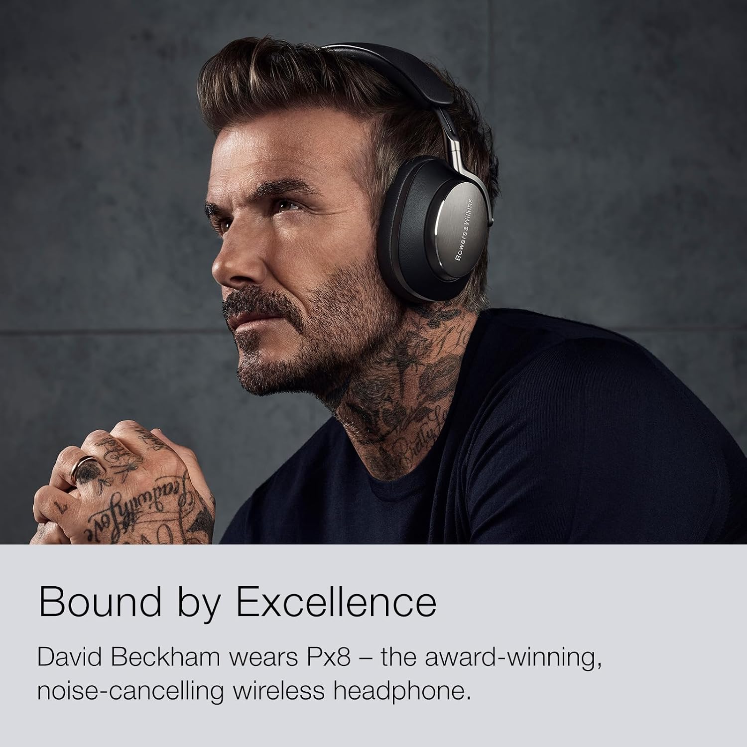Bowers & Wilkins Limited Edition Px8 Over-Ear Bluetooth Headphones, Advanced Active Noise Cancellation Wireless Headphones, Luxurious Materials, 30-Hr Battery Life, 15-Min Charging, Royal Burgundy
