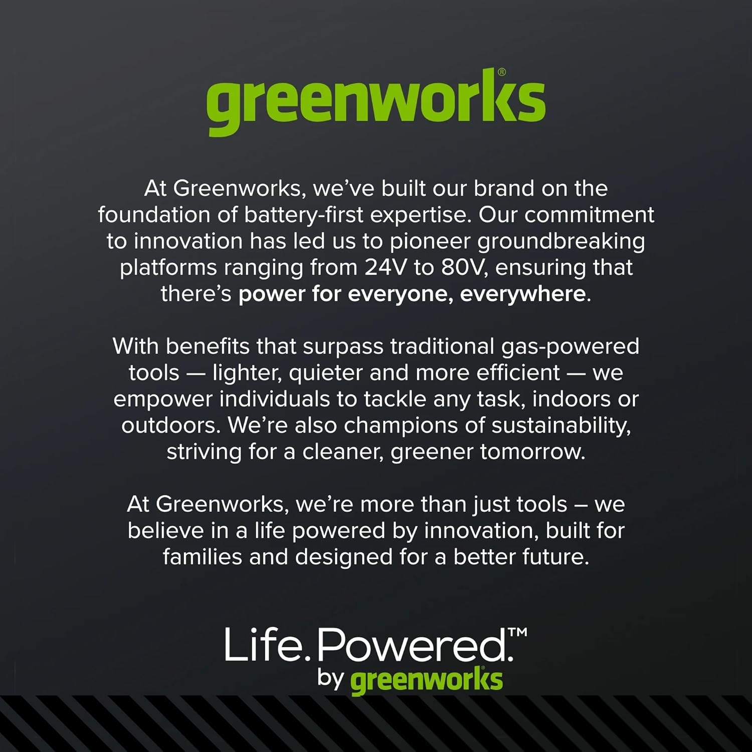 Greenworks C30Z Wire-Free Robotic Lawn Mower, up to 3/4 Acre, RTKVision Navigation, 24-Degree Slope Climbing, Smart Obstacle Avoidance, App Control with Electric Height Adjustment