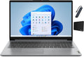 Lenovo Ideapad 1 15.6' HD Laptop, Intel Celeron N4500, 1.1GHz, 8GB DDR4 Memory, 128GB eMMC, One Year Microsoft Office 365, Copilot AI, Windows 11 Home in S Mode, Cloud Grey with TGYAccessories