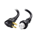 Cable Matters 4 Prong 50 AMP RV Adapter Cord - 25ft, 50A/250V/12500W, NEMA 14-50P to NEMA SS2-50R with Twist Lock, Generator Power Cord, Generator Extension Cable