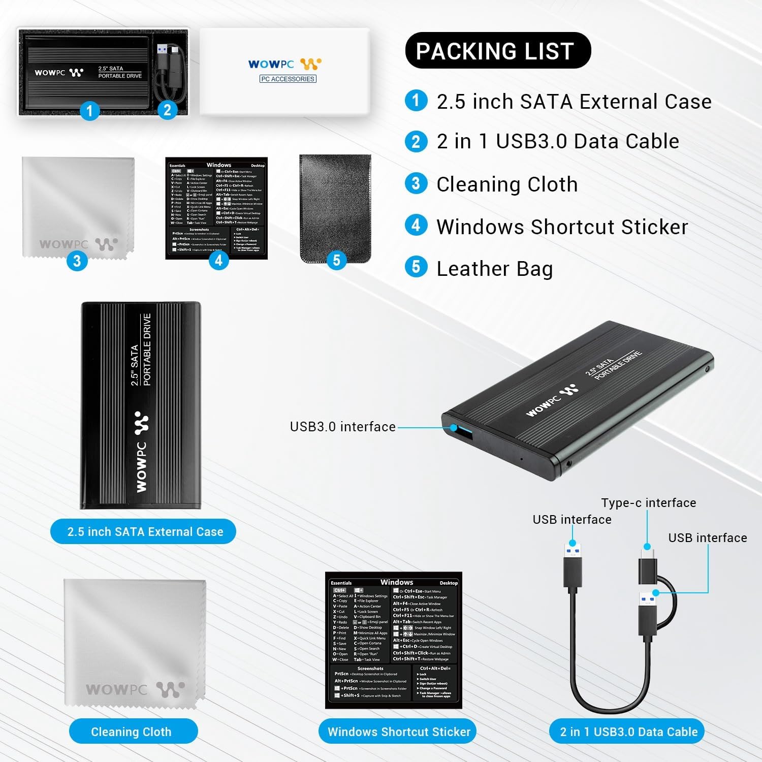 HP Pavilion 15.6' Laptop for Business & Home Student | Powerful Intel Core i7-1255U up to 4.7GHz | 32GB RAM - 2.5TB Storage (2TB PCIe SSD&512GB External) | Webcam | Win11 Pro | WOWPC Bundle