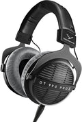 beyerdynamic DT 990 Pro X 48 ohm Wired Over-Ear, Open Back Professional Recording Studio Monitor Headphones for Mixing, Editing, Critical Listening, DJ Stereo Headsets, Made in Germany, Black w/Gray
