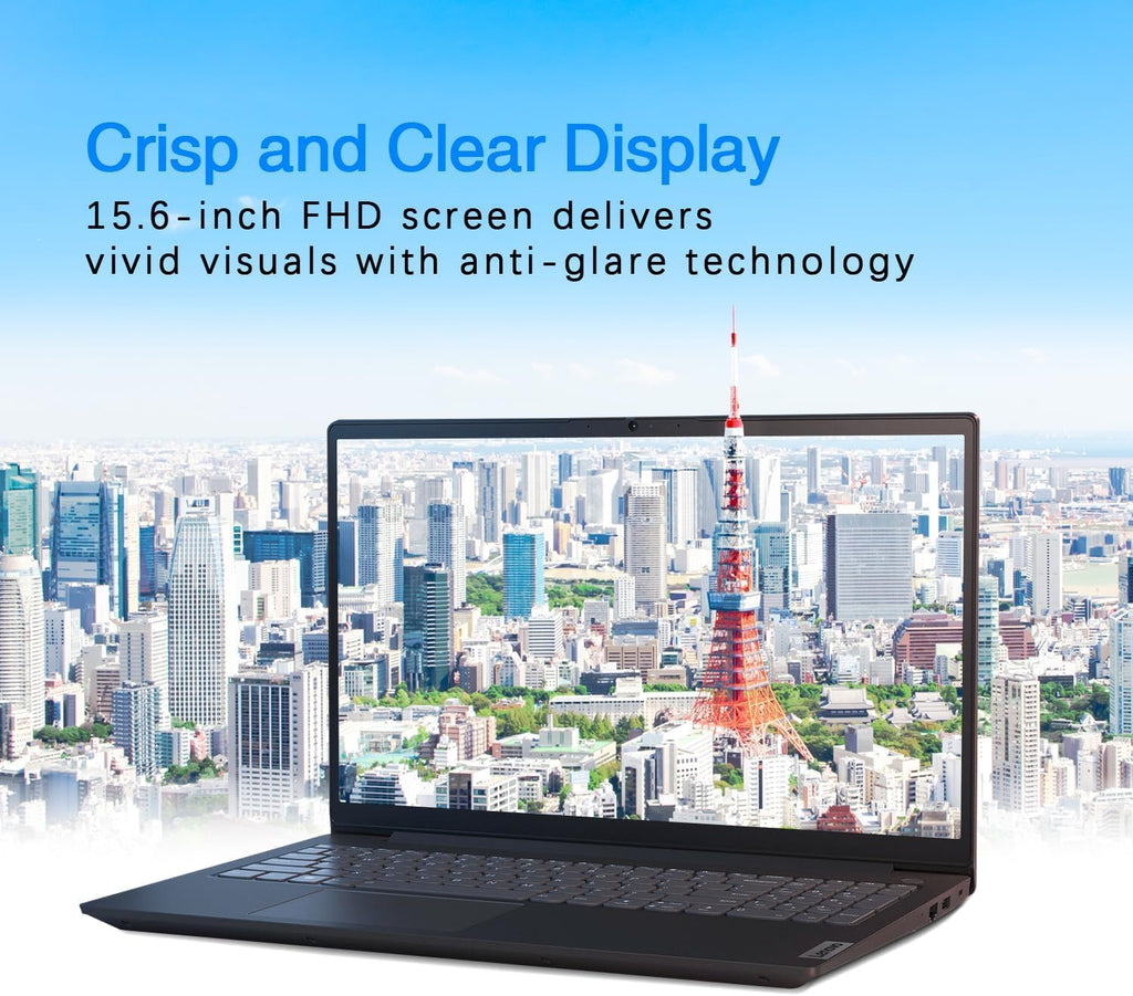 Lenovo V15 Business Laptop | 2025/2026 Edition | Intel Pentium 4-Core Processor | 15.6 FHD Screen (1920 x 1080) | 16GB RAM | 512GB SSD | Ethernet RJ-45 | Windows 11 Pro with Microsoft Office