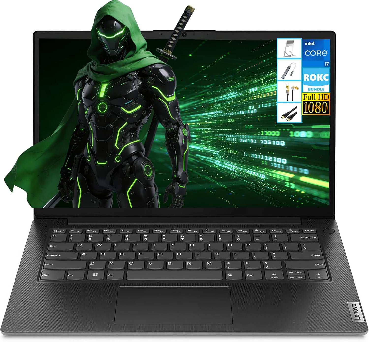 Lenovo 14 G4 FHD Upgraded Laptop, Intel Core i7-13620H(10-Core) CPU, 8GB RAM|256GB SSD| Windows 11| Portable| Wi-Fi 6| RJ-45| Long Battery Life| for Business/Home/Office/Online Learning | RK Bundle