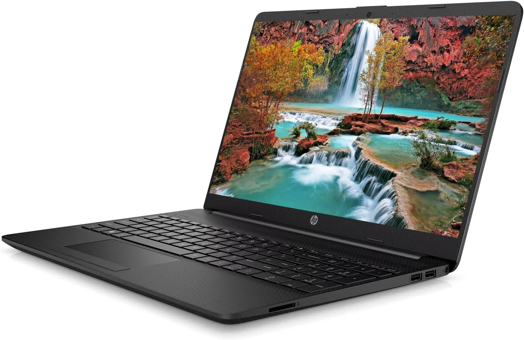 HP 15 Laptop, 15.6' HD Screen, Intel Pentium N5030 Processor, 16GB DDR4 RAM, 1TB SSD, HDMI, Media Card Reader, RJ45, Wi-Fi, Windows 11 Home, Black