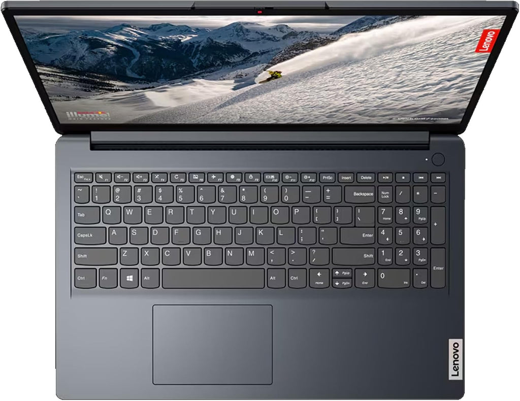 Lenovo IdeaPad 1 15AMN7 15.6' Laptop AMD Ryzen 3 7320U 8GB RAM 256GB SSD PCIe NVMe Wi-Fi 6 Fingerprint Reader Abyss Blue Windows 11 Home in S Mode (Renewed)