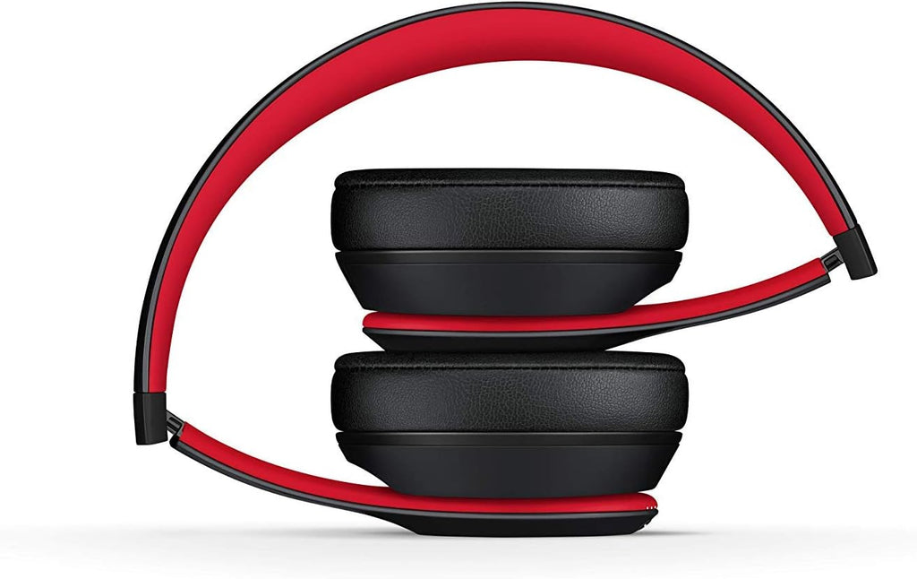 Beats Solo3 Wireless On-Ear Headphones - The Beats Decade Collection - Defiant Black-Red (Renewed)