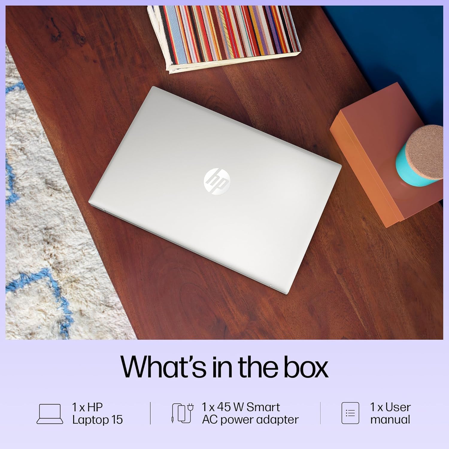 HP Pavilion 15.6 Laptop Computer for Daily Work & Student Home Study, Lifetime Office 365, Intel N100, 16GB RAM, 1TB SSD, Fast Charging, Long Battery Life, Windows 11 Home, Type-C to RJ-45 Cable