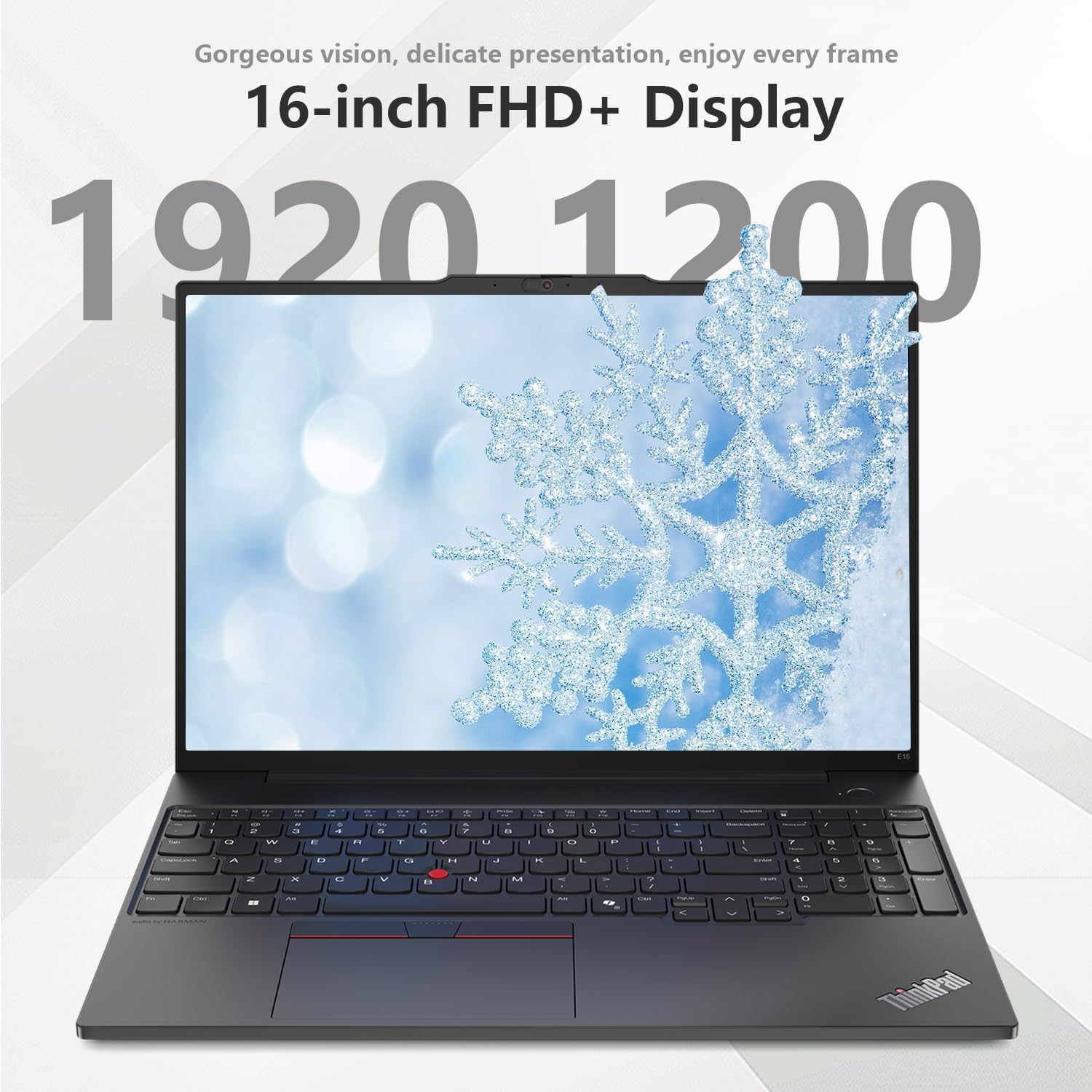 Lenovo ThinkPad E16 Gen 2 Business Laptop, 16' FHD+, AMD Ryzen 7 7735U, 64GB DDR5 RAM, 2TB SSD, Fingerprint, Backlit Keyboard, HDMI, Wi-Fi 6, Windows 11 Pro, Black, w/Bundle