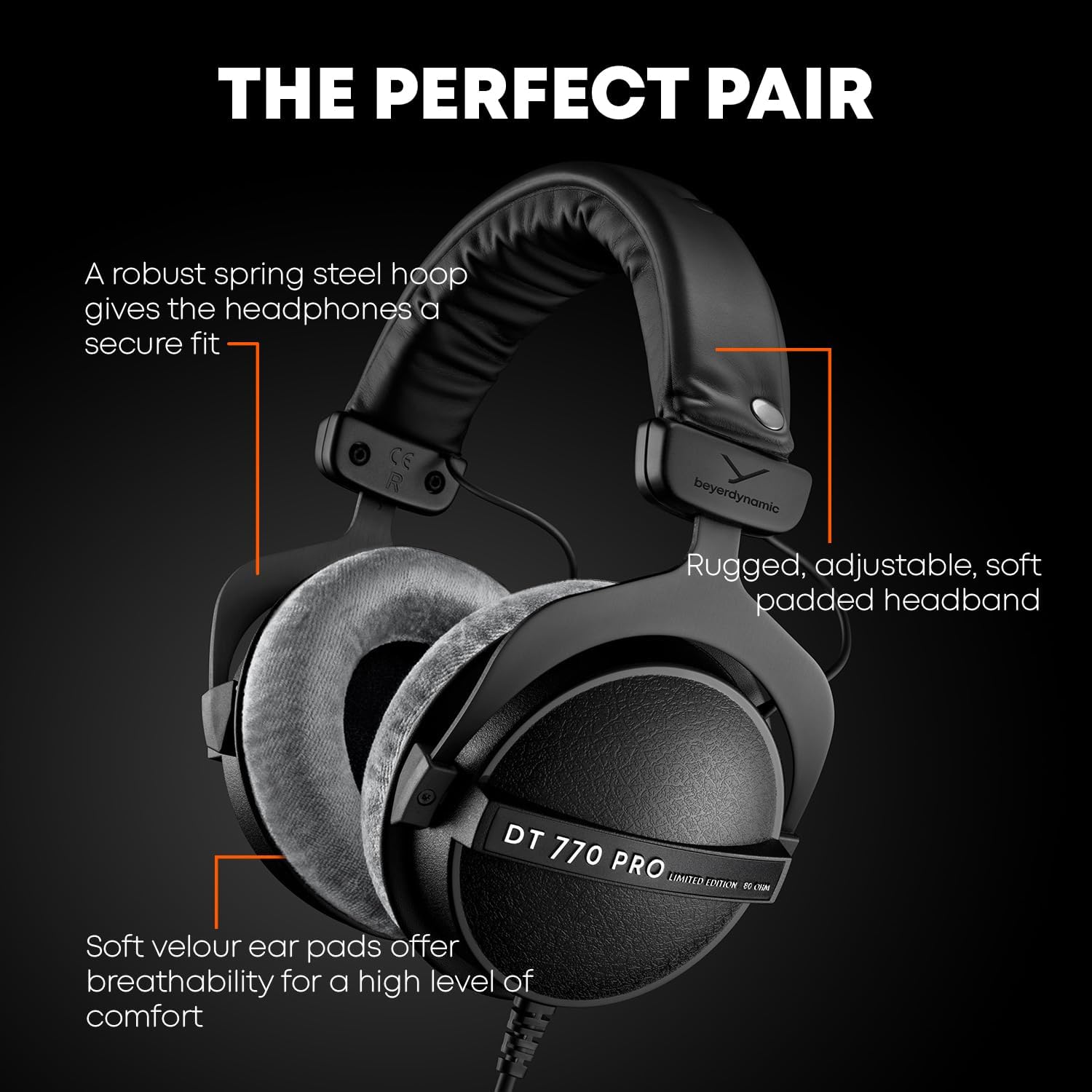 beyerdynamic DT 770 Pro Limited Edition Professional Studio Headphone (32 OHM)