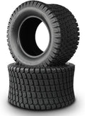 TRIPOWER 24x12.00-12 Lawn Mower Tires, Set of 2, 6PR Tubeless NHS Turf Tires for Riding Mowers and Lawn & Garden Tractors, Tire Only, Rim Not Included
