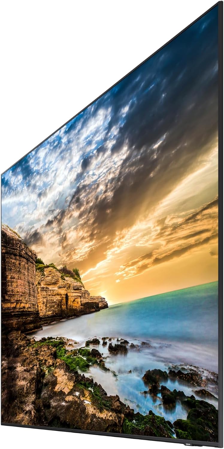 SAMSUNG 85' QET Series LFD Display with Integrated MagicInfo Lite Player, Crystal 4K Processor and UHD Resolution, 8ms Response Time, 300 nit, Home UI, Built-in Speakers, LH85QETELGCXGO