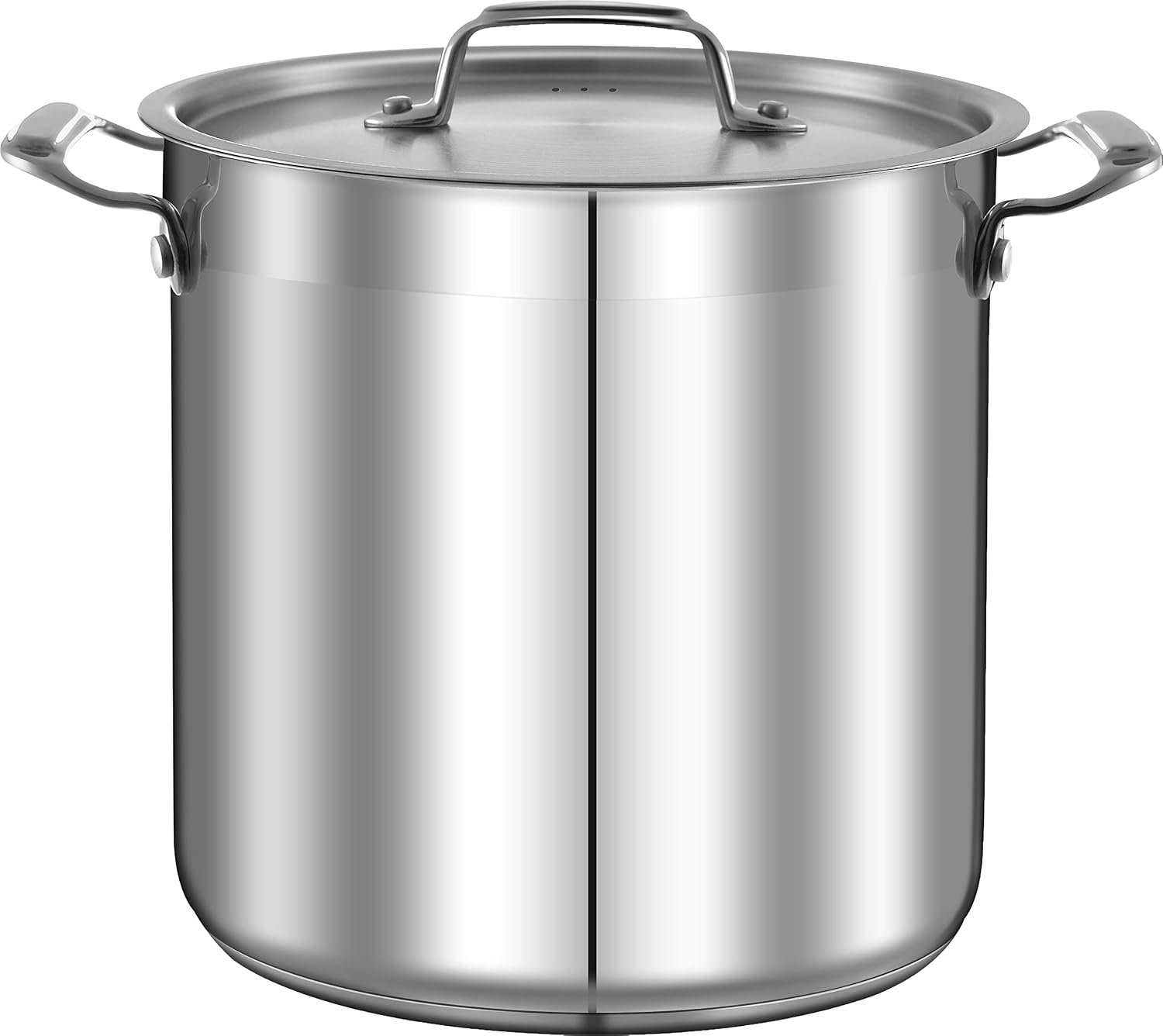 Duxtop Portable Induction Cooktop, Countertop Burner Induction Hot Plate & Stainless Steel Cookware Stock Pot - 24 Quart